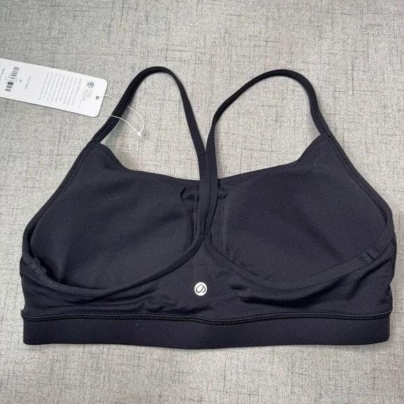 CRZ Yoga Butterluxe Y Back Sports Bra Padded Racerback Black Medium NWT - Picture 9 of 11